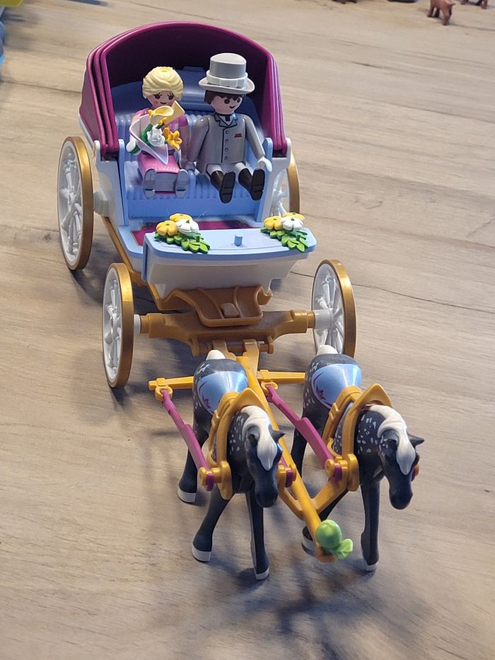 Calèche royale playmobil