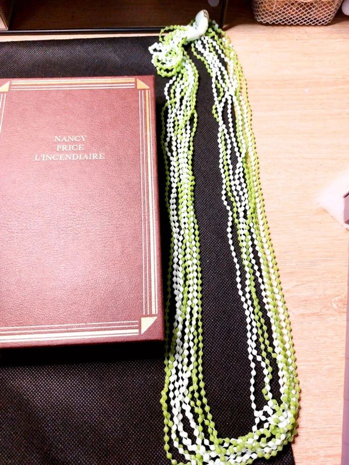 Magnifique collier sautoir multirangs en perles - photo numéro 4