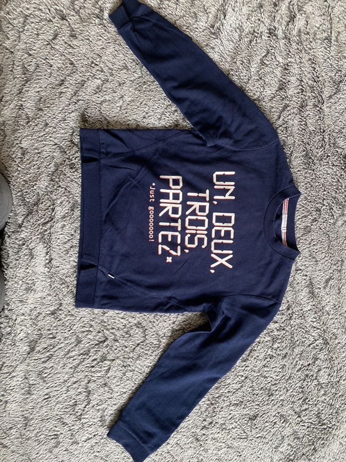 Pull bleu Billybandit - taille 10 ans - photo numéro 2