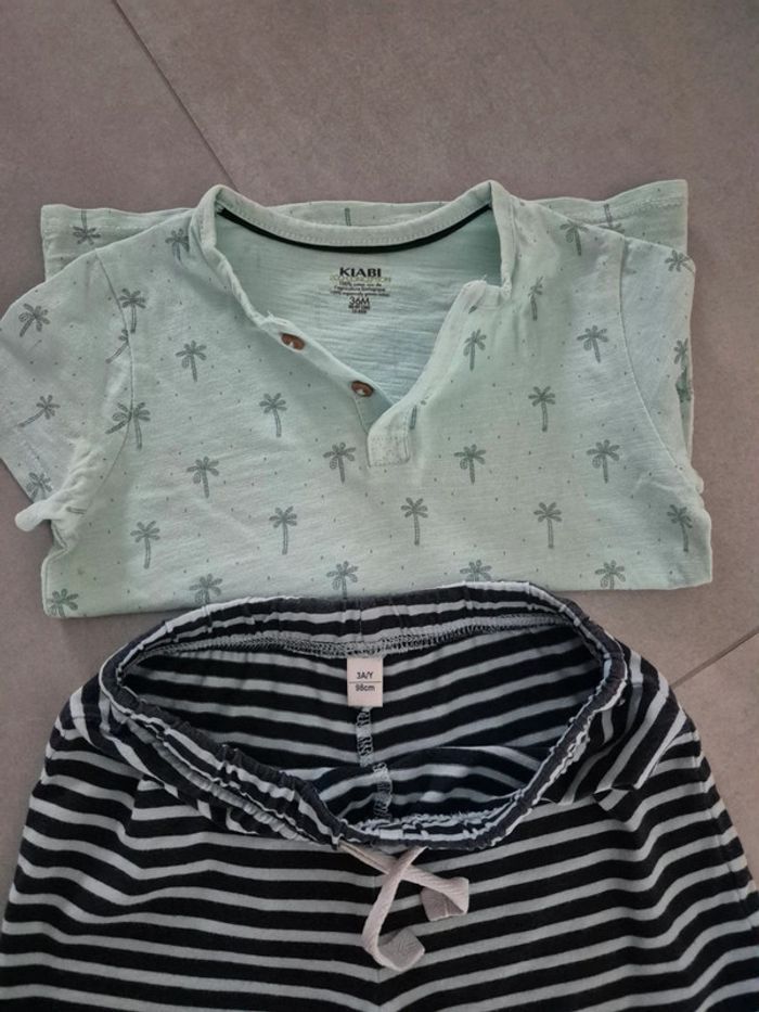 Ensemble 3ans short tee-shirt - photo numéro 2