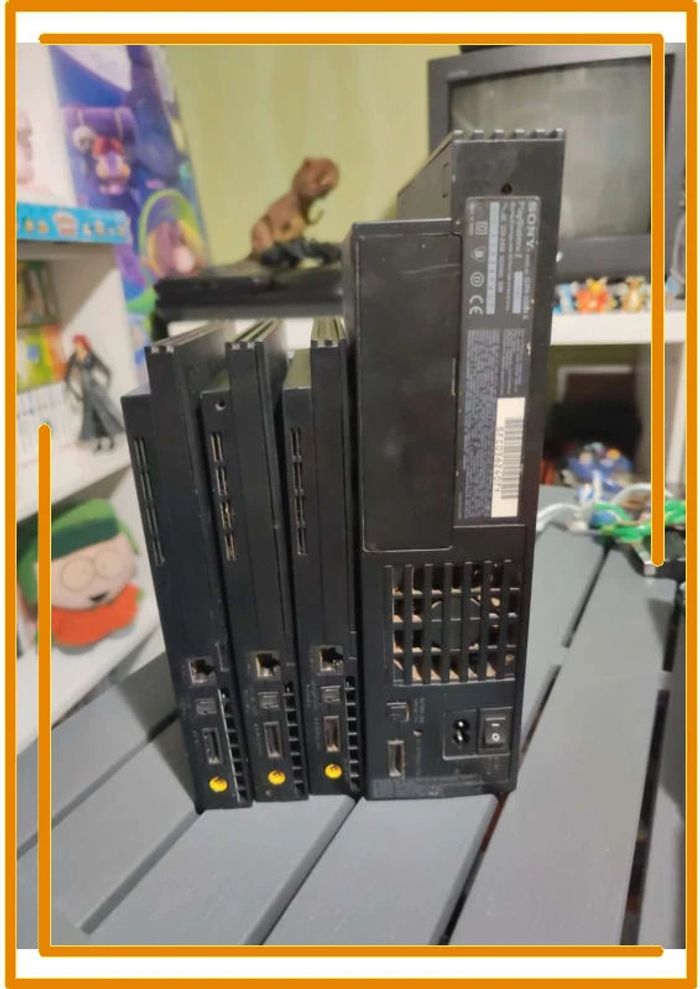 Lot de 4 ps2 pour pièces - photo numéro 2