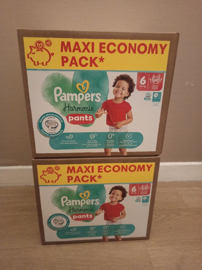 Pampers harmonie Pants taille 6(120 couches)