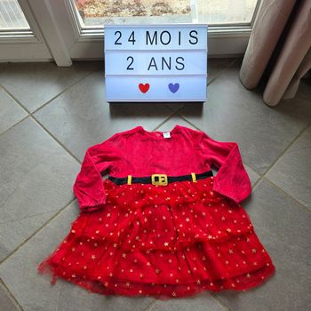 Robe Noël 24 mois