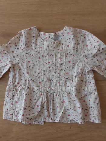 Blouse été fille 12 mois Vertbaudet