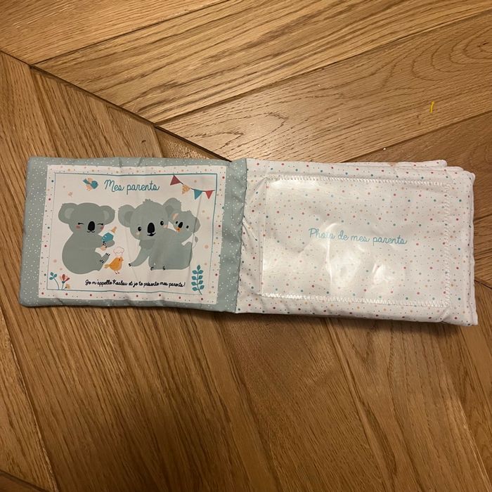 Album photo tissu - nature et découverte