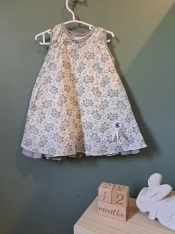 Magnifique robe - Coudémail - 12 mois