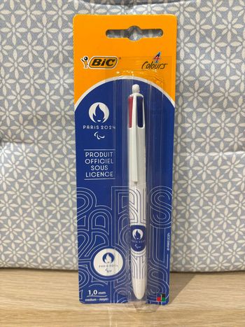 Stylo 4 Couleurs "Paris 2024" Jeux Olympiques 2024