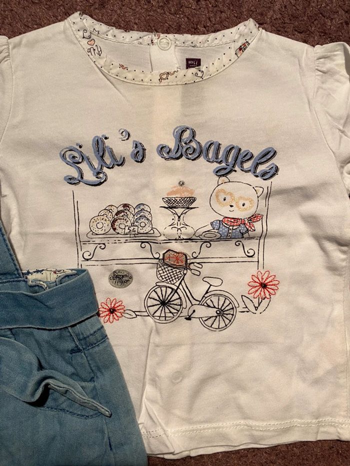 Ensemble jupe + tee shirt manche longue - photo numéro 3