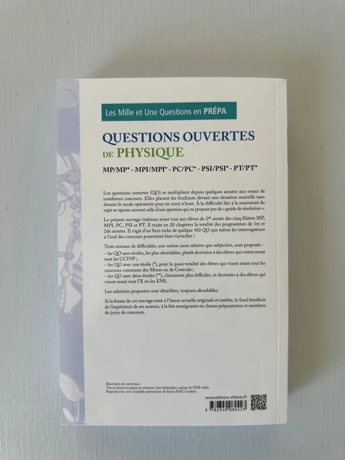 Classe préparatoire Questions ouvertes Physique - photo numéro 5