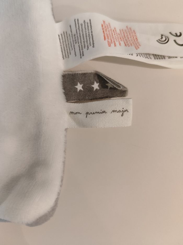 Doudou plat souris sergent major - photo numéro 3