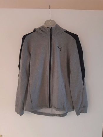 Gilet zippé / veste à capuche Puma, taille 12 ans