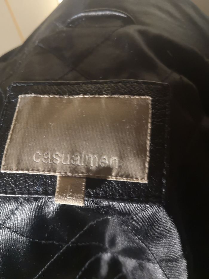 Veste cuir casual men - photo numéro 4