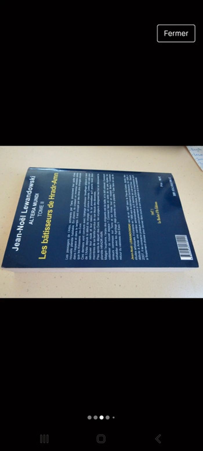 Altera Mundi Les Batisseurs De Hradr livre p - photo numéro 3