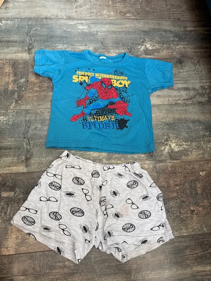 Pyjama Spiderman 98-104 cm