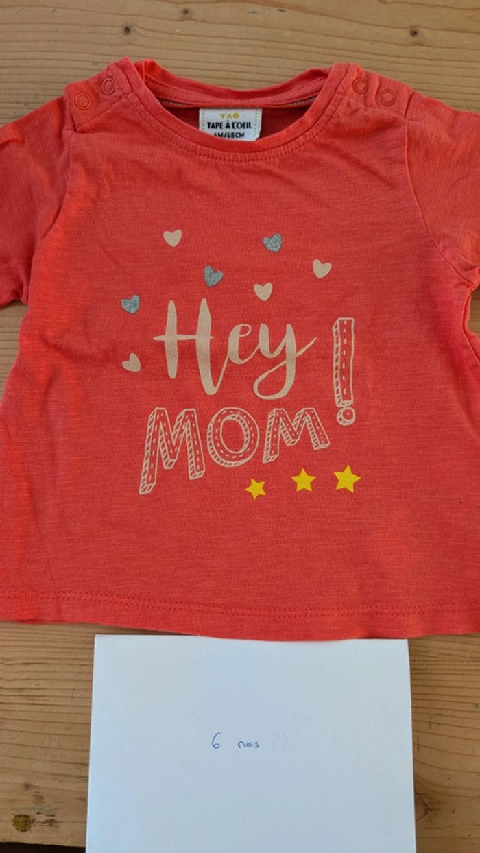 Tee-shirt bébé fille