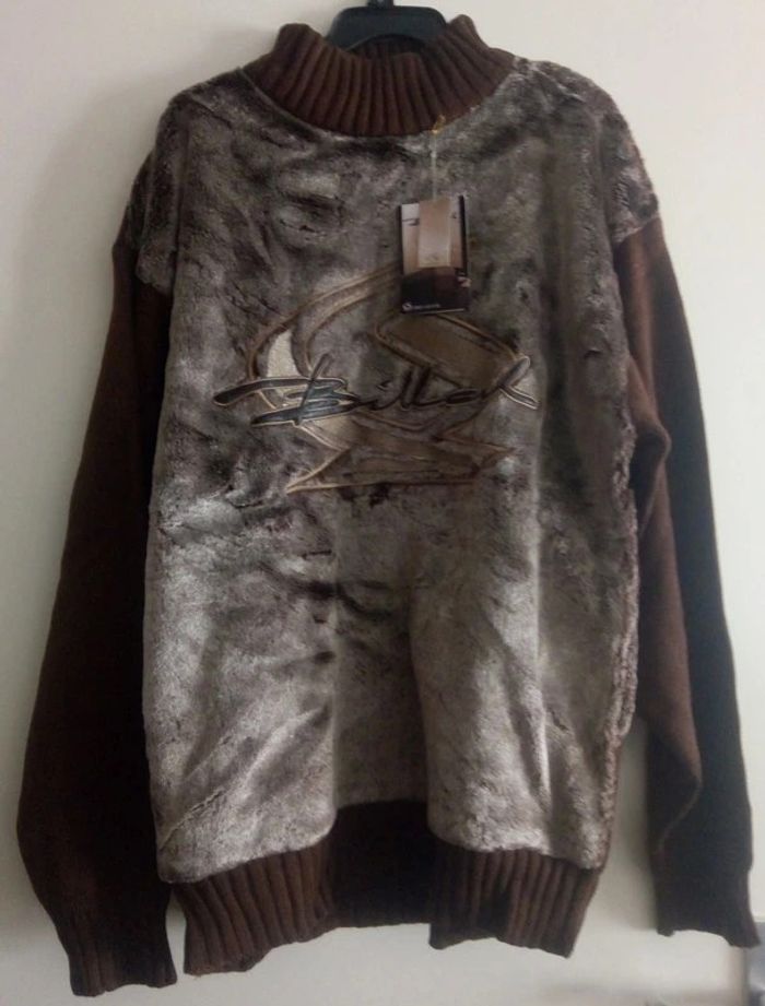 Pull marron mixte Billal