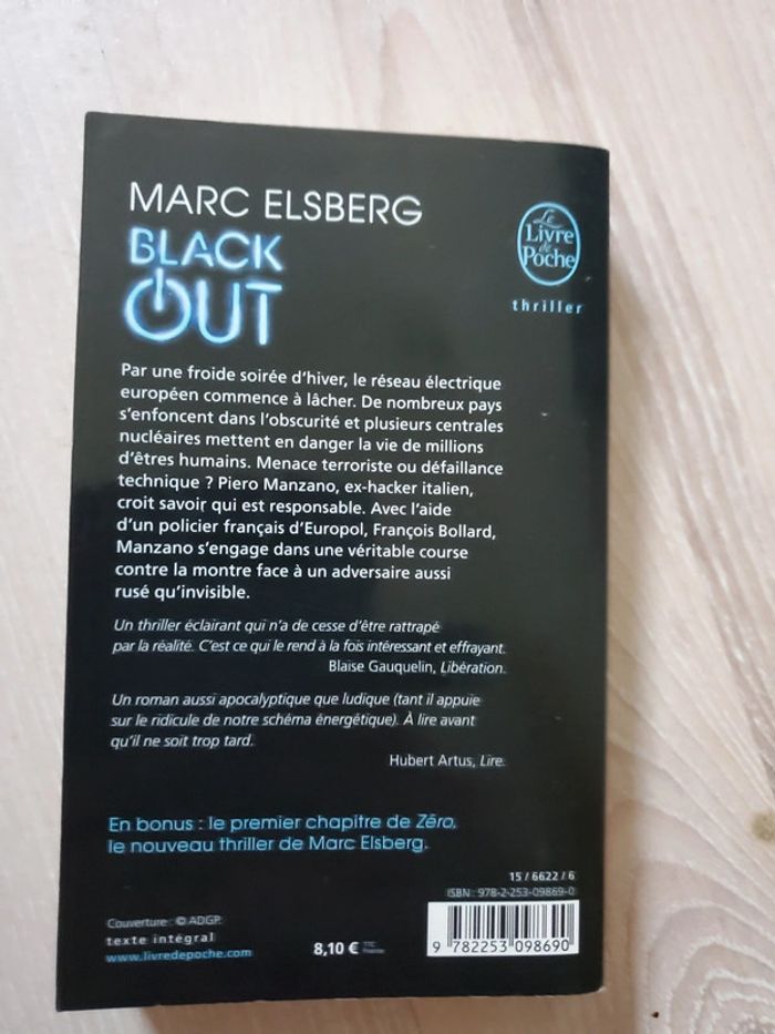 Black-out Marc Elsberg - photo numéro 2
