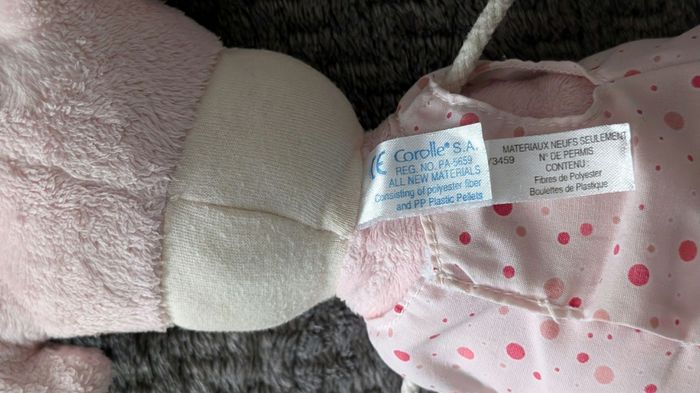 TBE, doudou hochet Corolle - photo numéro 2