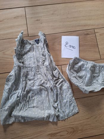 Robe été fleurie 2 ans fille
