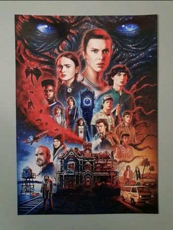 Stranger things affiche poster