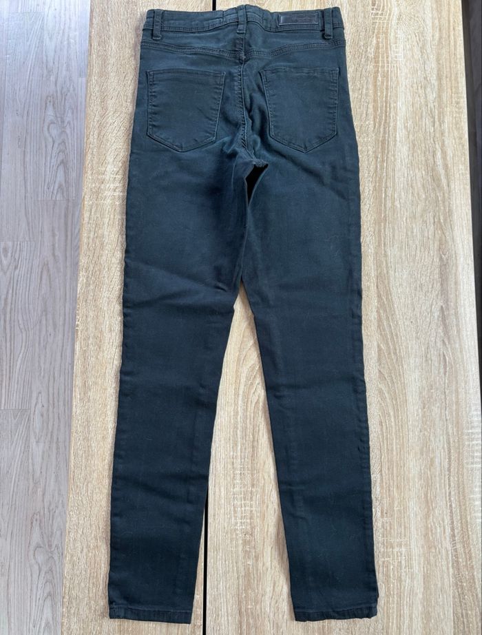 Jeans skinny taille haute noir Jennyfer très bon état - photo numéro 4