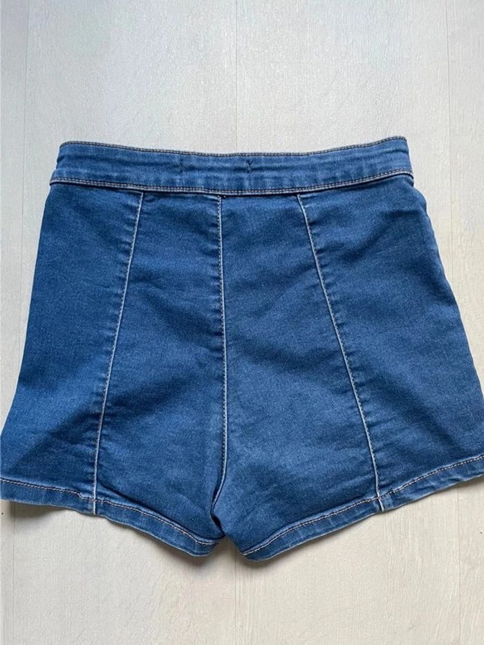 Short en jean taille haute Jennyfer - photo numéro 3