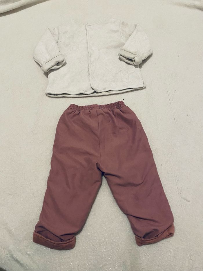 Pyjama 2 pièces 9 mois – Hiver • Pingouins trop mignons • Très bon état - photo numéro 6