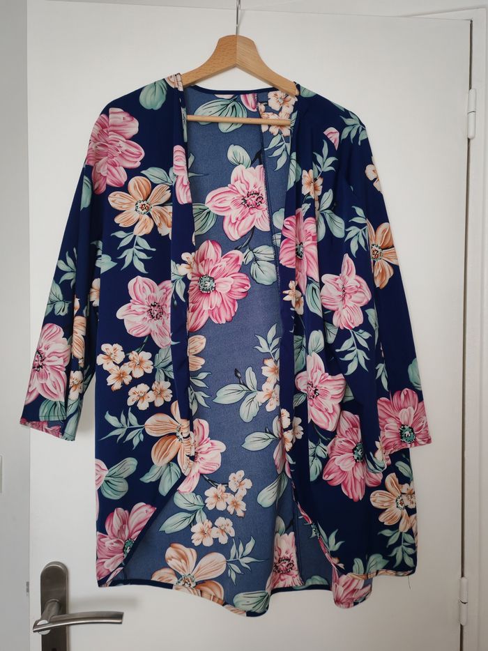 Veste fleurie