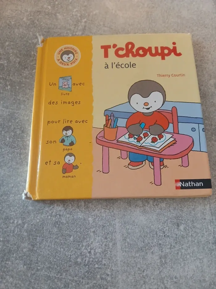 Livre tchoupi