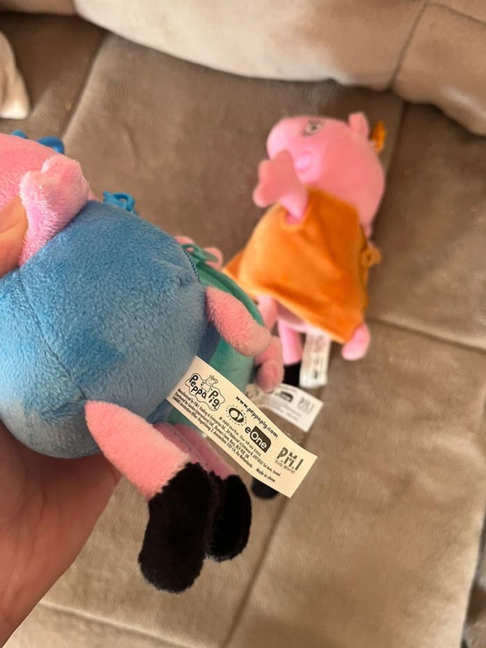 Ensemble peluche peppa pig - photo numéro 2