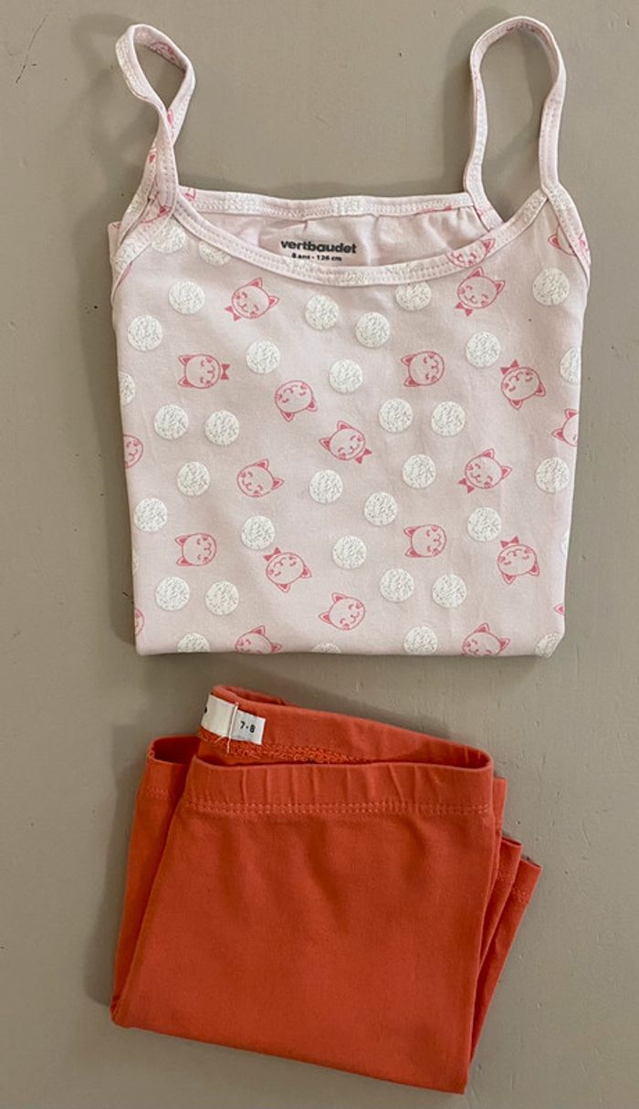 Ensemble Short et T-shirt taille 7-8 ans Tex Verbaudet - photo numéro 10