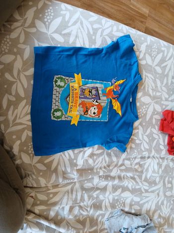 Tee shirt pat patrouille 3ans