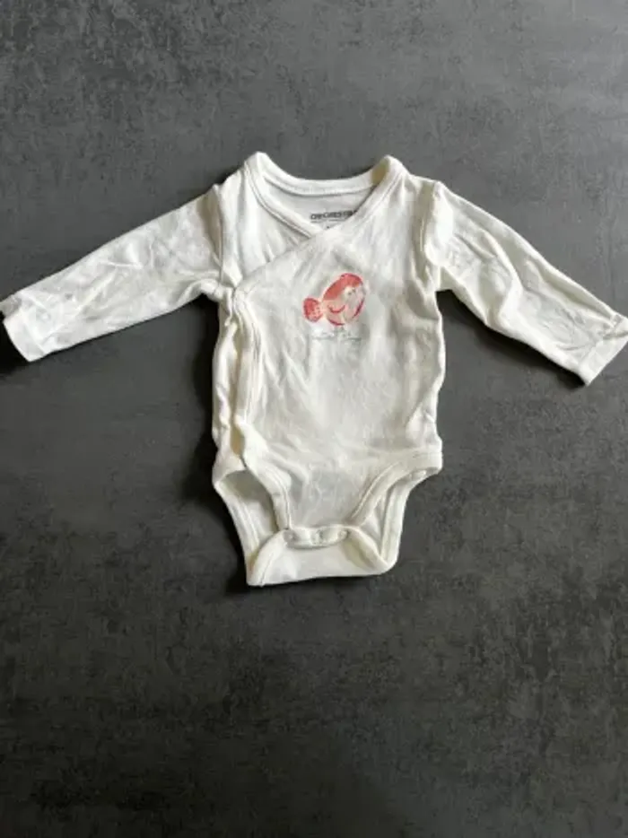 Bodys taille naissance manches longues - photo numéro 2