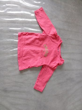 T-shirt manche longue 3 mois