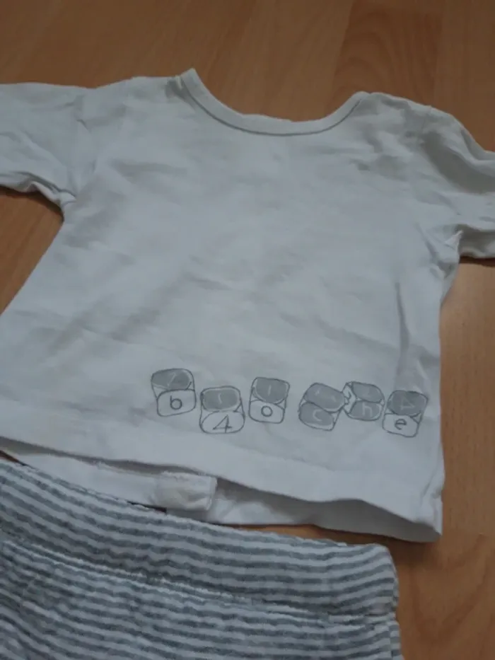 Ensemble 3 pièces : pantalon, tee-shirt, veste - photo numéro 12