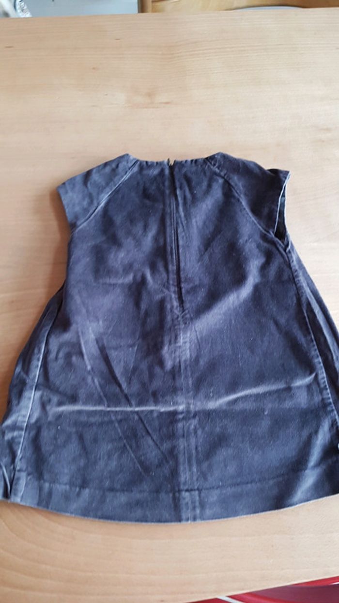 Robe velours grise 23 mois - photo numéro 3