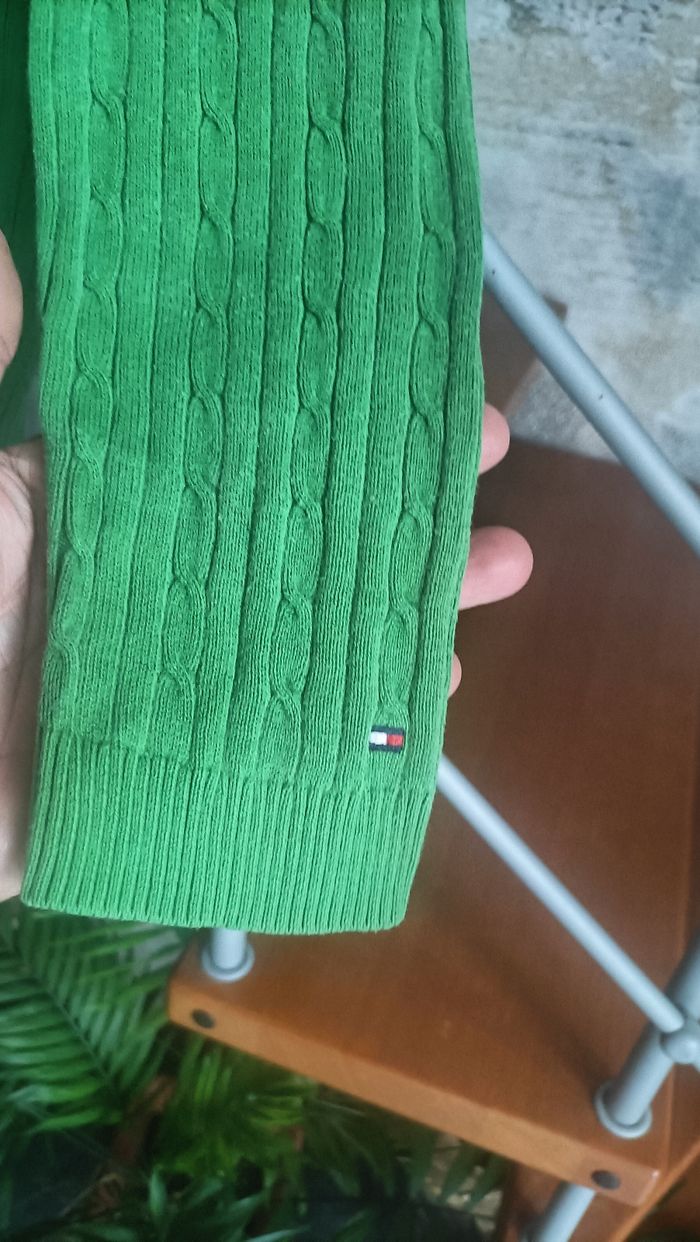 Pull torsadé Tommy Hilfiger femme taille XL - photo numéro 3