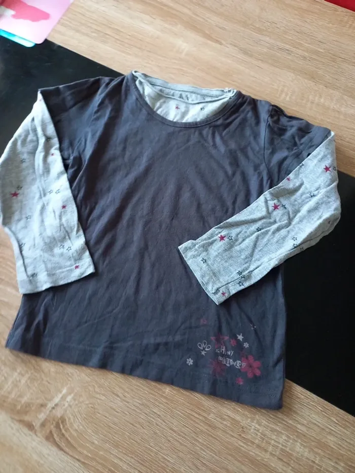 Tee-shirt manches longues 8ans - photo numéro 2