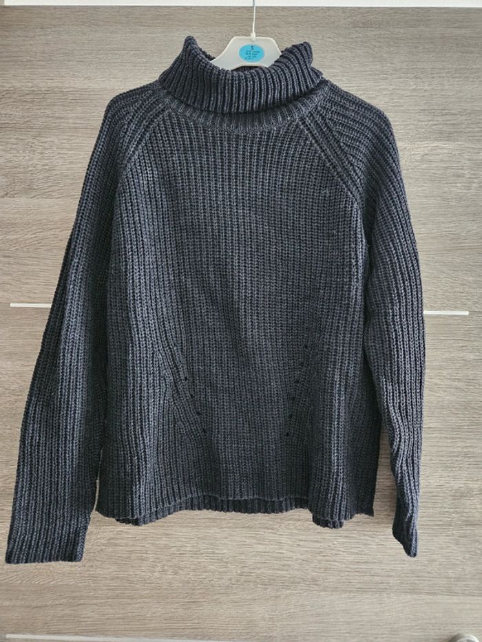 Pull à col roulé gris femme only taille L