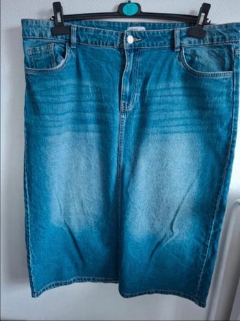 Jupe midi en Jeans