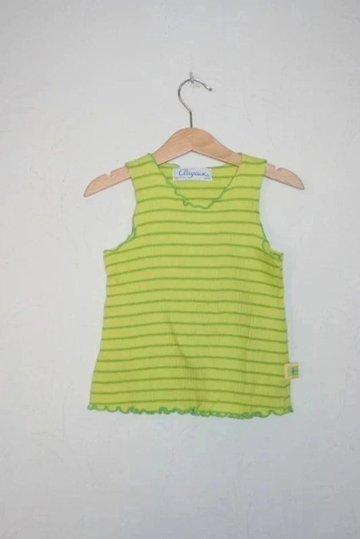 Haut sans manche marque Clayeux taille 2 ans