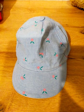 Casquette fleurie Okaïdi taille 51cm