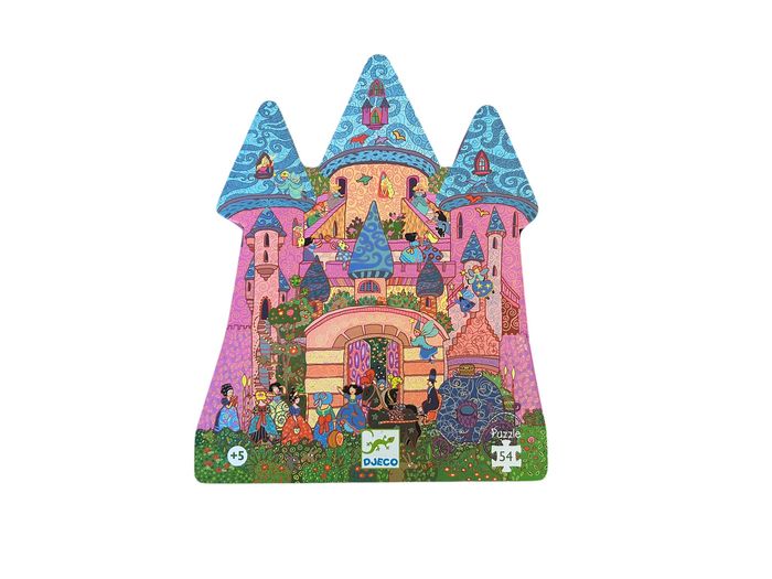 Puzzle château féerique Djeco 54 pièces