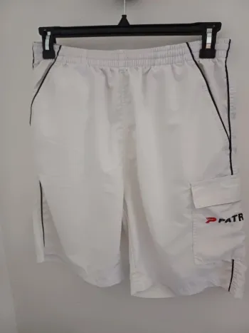 Short / bermuda blanc
