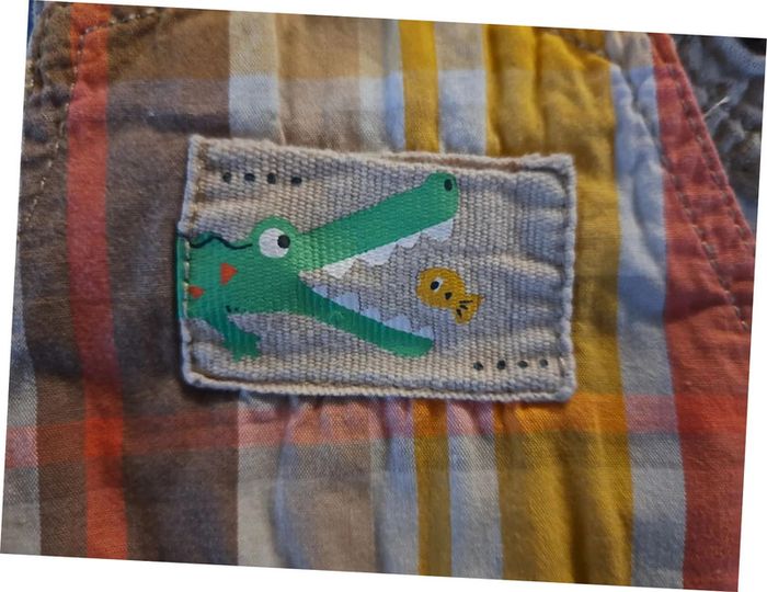 Ensemble chemise et salopette animaux - photo numéro 6