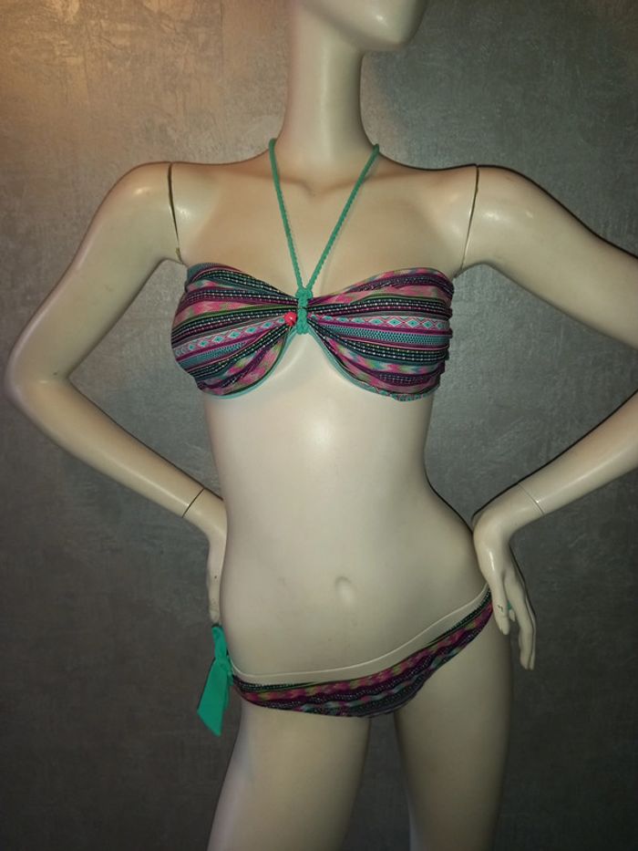 maillot de bain 2 pièces freegun taille 40