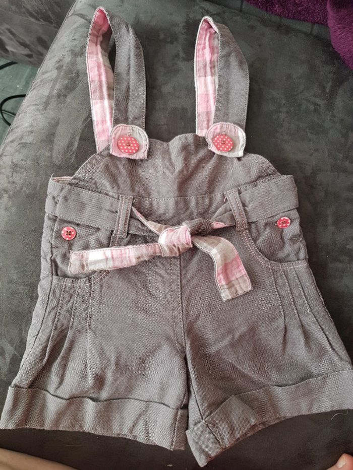 Salopette short