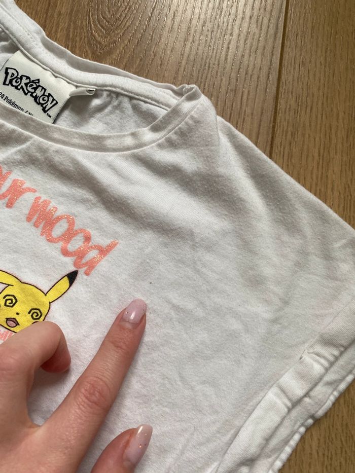T-shirt manches courtes Pokémon pikatchu - photo numéro 6