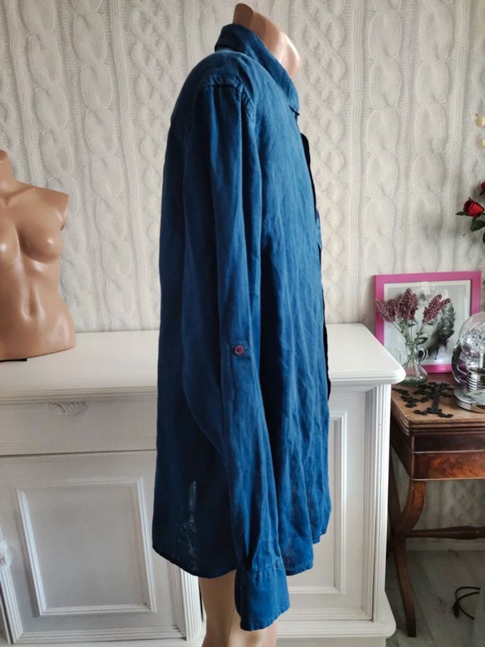 Chemise en lin homme Lafayette XL - photo numéro 2