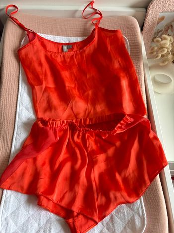 Ensemble caraco et short orange ASOS Taille XS
